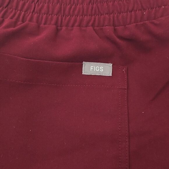 FIGS  Burgundy  Pants M - Picture 10 of 10